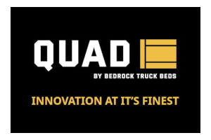 INTRODUCING QUAD by BEDROCK TRUCKBEDS
